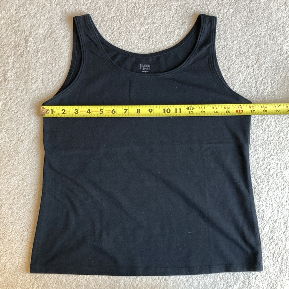 2 Eileen Fisher organic cotton tanks - Picture 6 of 7